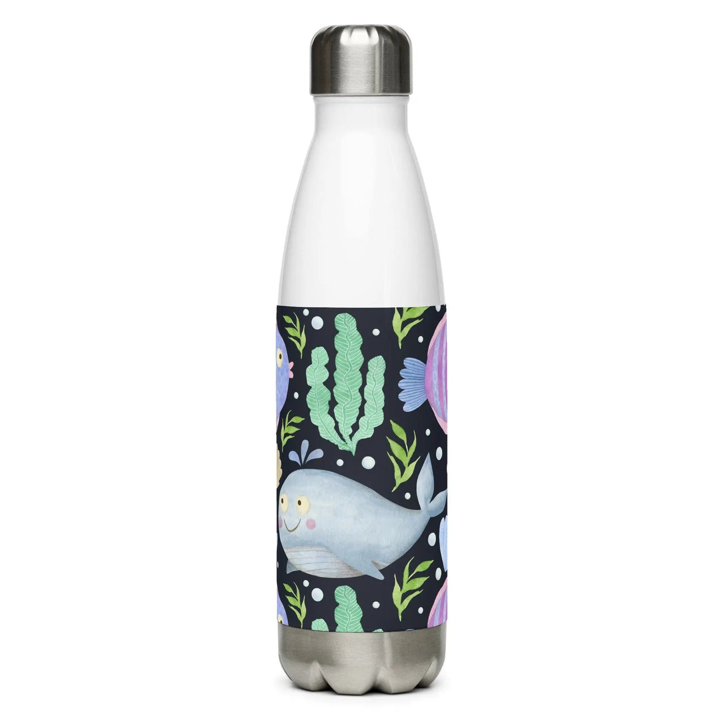 SHOP SEA CREATURES Water Bottle at The Wishful Fish KIDS. The stainless steel bottle that combines fun and functional design. Fun gifts for all ages.