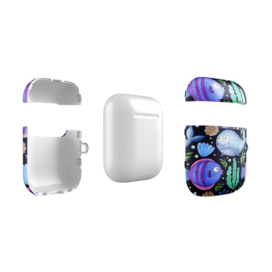 SHOP SEA CREATURES AirPods & AirPods Pro Cases at The Wishful Fish KIDS. This unique and fun design is sure to make a splash! 
