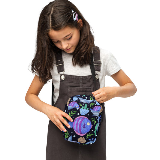 Bold colors, sea vibes, and ready for fun… snag yours before it swims away!  SHOP The Wishful Fish KIDS
