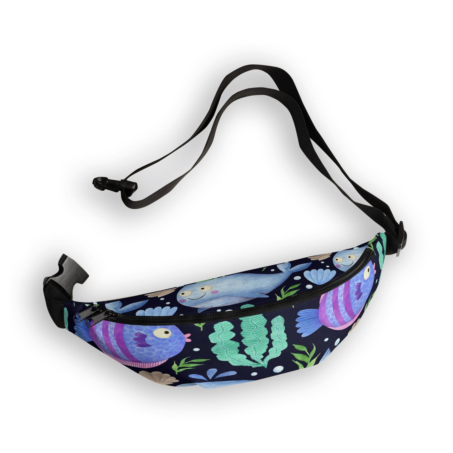 SEA CREATURES Fanny Pack - Premium Fanny Pack from The Wishful Fish Kids - Just $29! Shop now at The Wishful Fish Kids