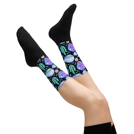 SHOP SEA CREATURES Socks at The Wishful Fish KIDS. Whether you're shopping for fun things for gifts or for yourself, these socks are super fun gifts.