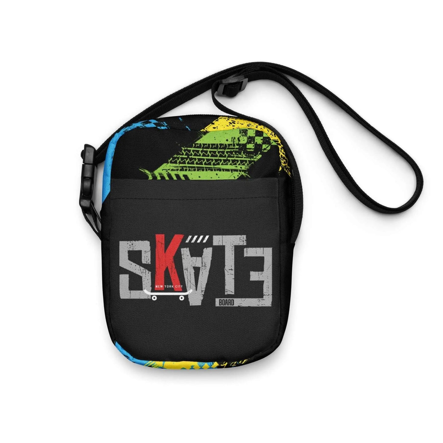 Hit the streets in style with the SKATE Cross Body Bag! Made for kids who love to move and groove, this sleek, lightweight bag is both fun and functional with a cool design.