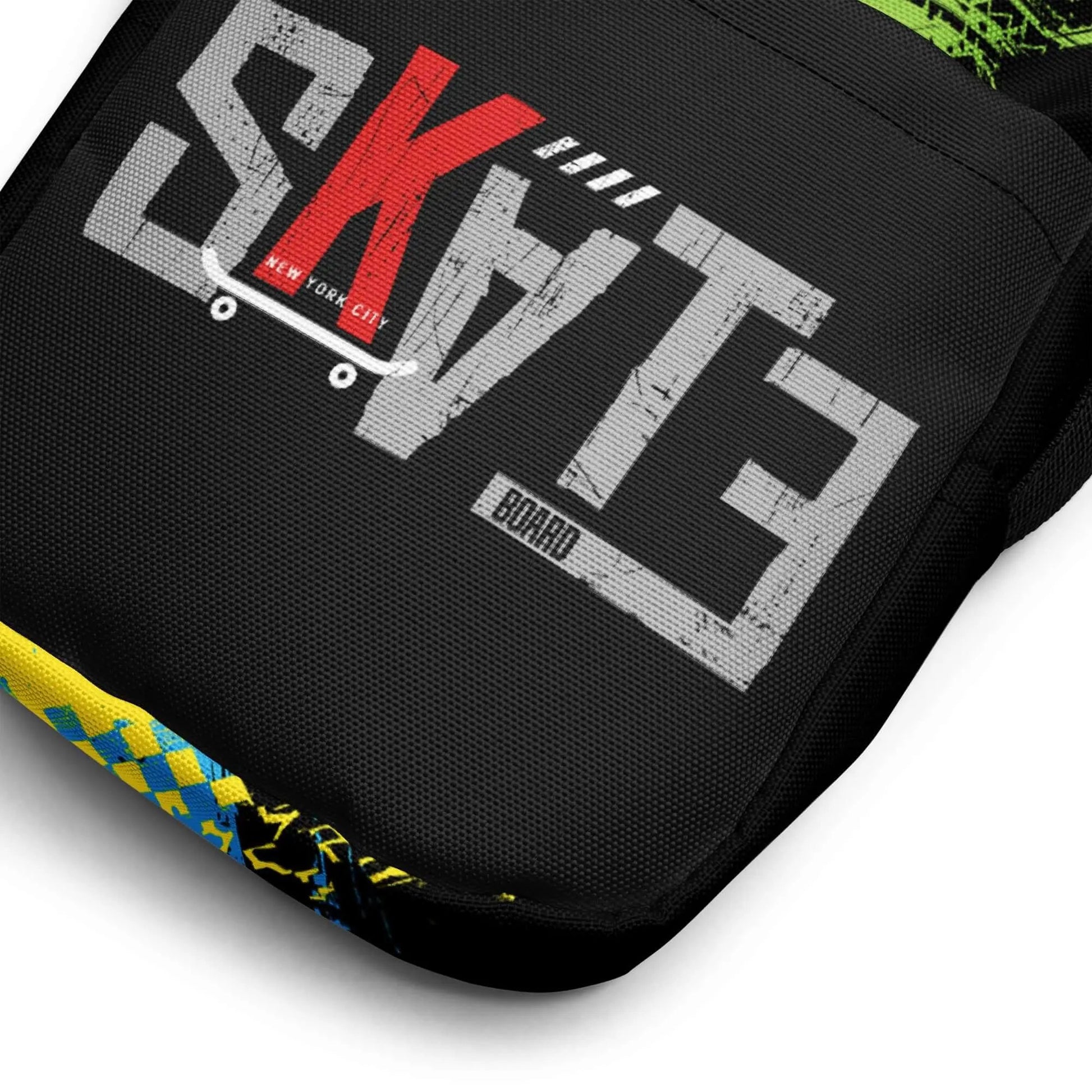 SHOP SKATE The Cross Body Bag at The Wishful Fish KIDS. Fun and functional, this cool bag is perfect for kids on the move—ready for any adventure.