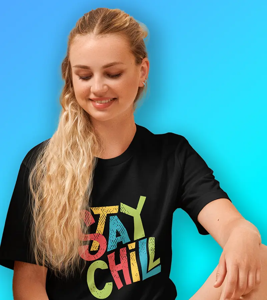 Stay cool and stylish in our STAY CHILL Graphic Tee! SHOP Now at The Wishful Fish KIDS