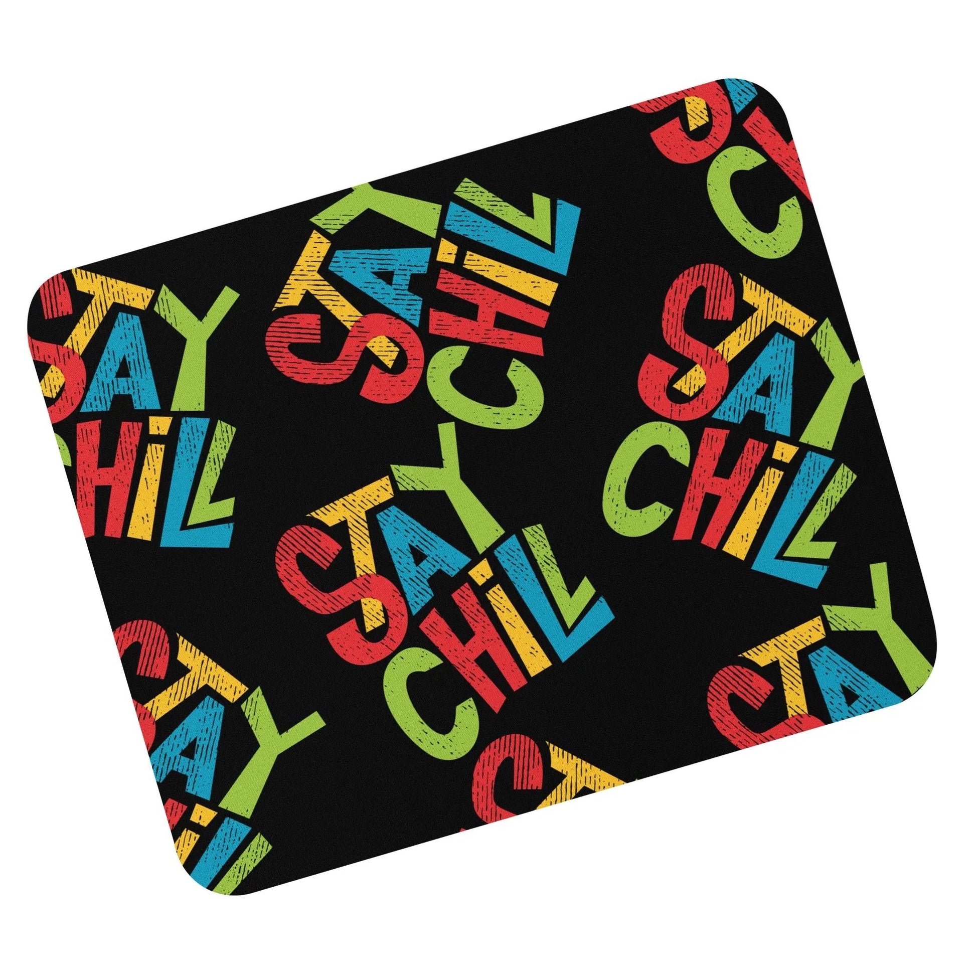 Keep your workspace full of cool vibes with the STAY CHILL Mouse Pad. SHOP Now at The Wishful Fish KIDS