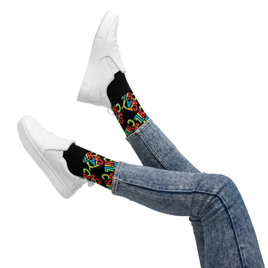 These colorful socks not only add a pop of style to any outfit, they make cool gifts. SHOP The Wishful Fish KIDS