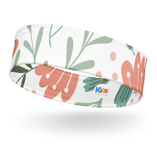 Bring a burst of energy to any outfit with the SUMMER FLOWERS Headband. SHOP Now at The Wishful Fish KIDS