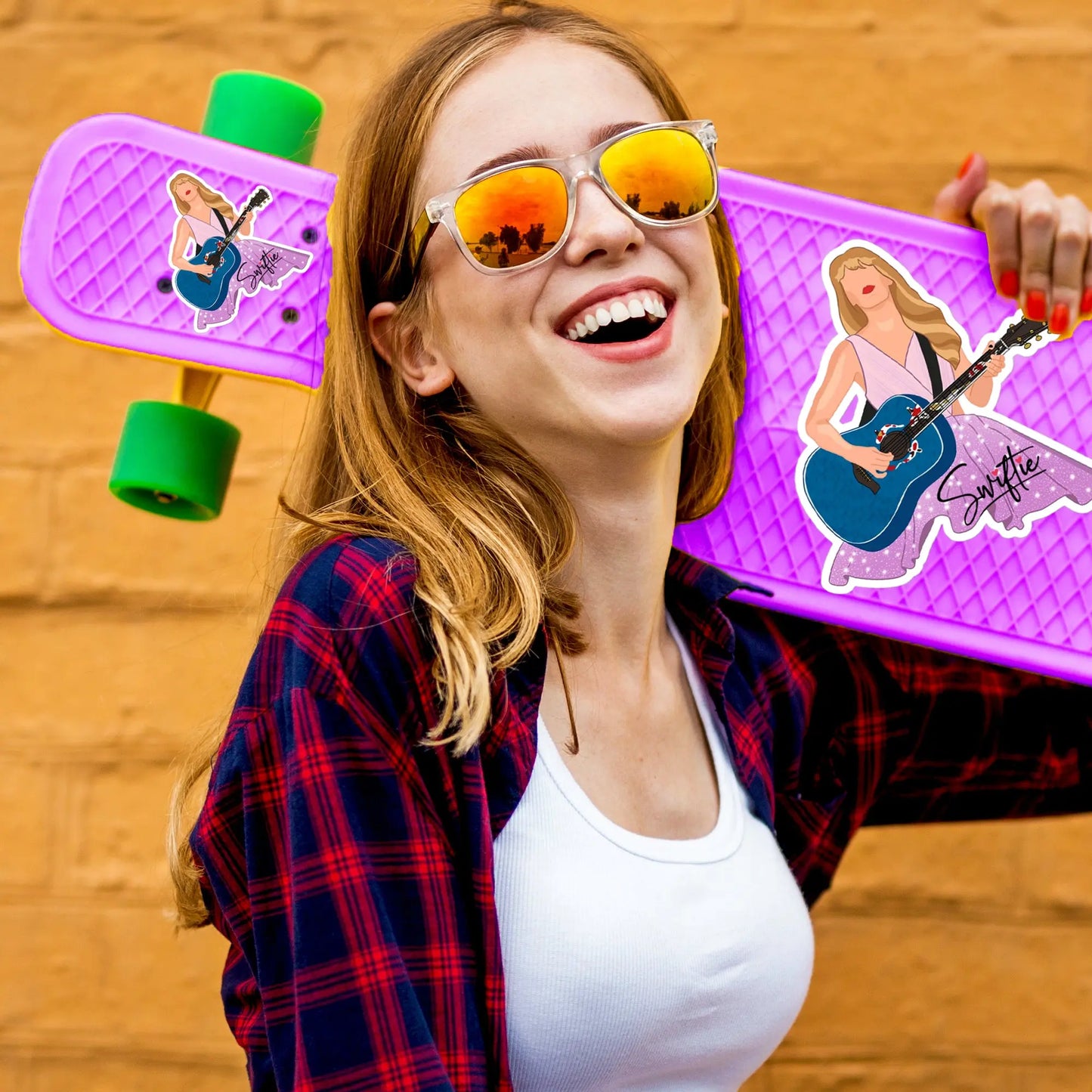 These vibrant high quality stickers are perfect for decorating laptops, water bottles, notebooks, and more. SHOP Now at The Wishful Fish KIDS
