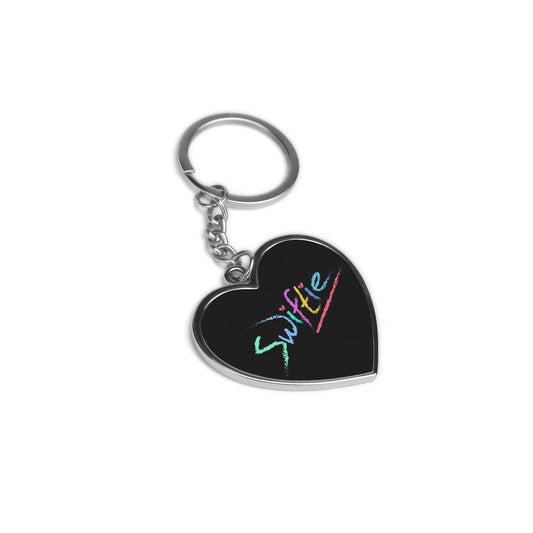 The SWIFTIE Heart Key Chain makes cool gifts for any Taylor Swift fan!  Fun unique gifts for your friends. SHOP The Wishful Fish KIDS