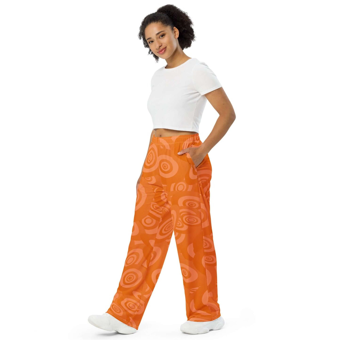 SWIRLS Unisex Wide Leg Pants - Premium Wide Leg Pants from The Wishful Fish Kids - Just $40! Shop now at The Wishful Fish Kids