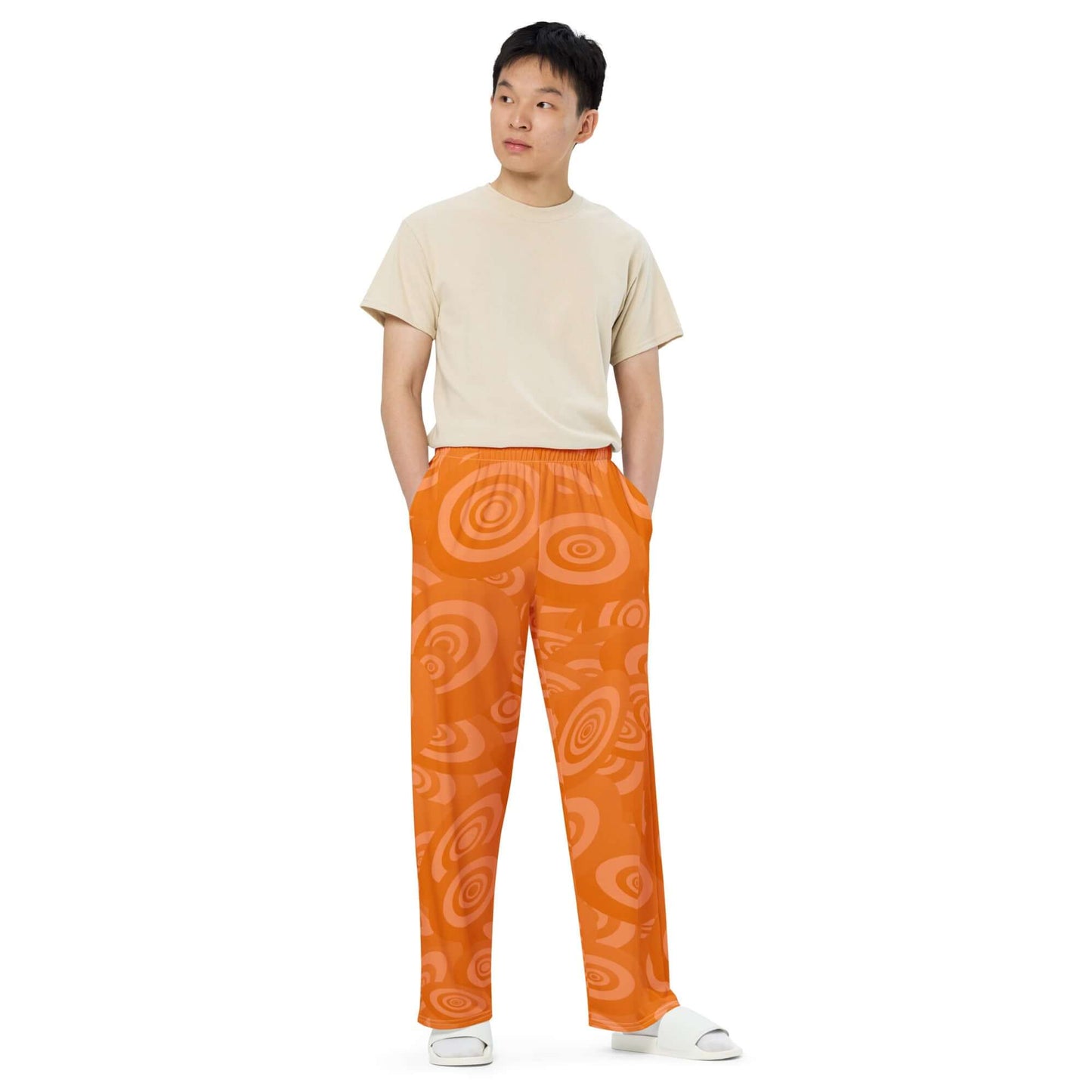 SWIRLS Unisex Wide Leg Pants - Premium Wide Leg Pants from The Wishful Fish Kids - Just $40! Shop now at The Wishful Fish Kids