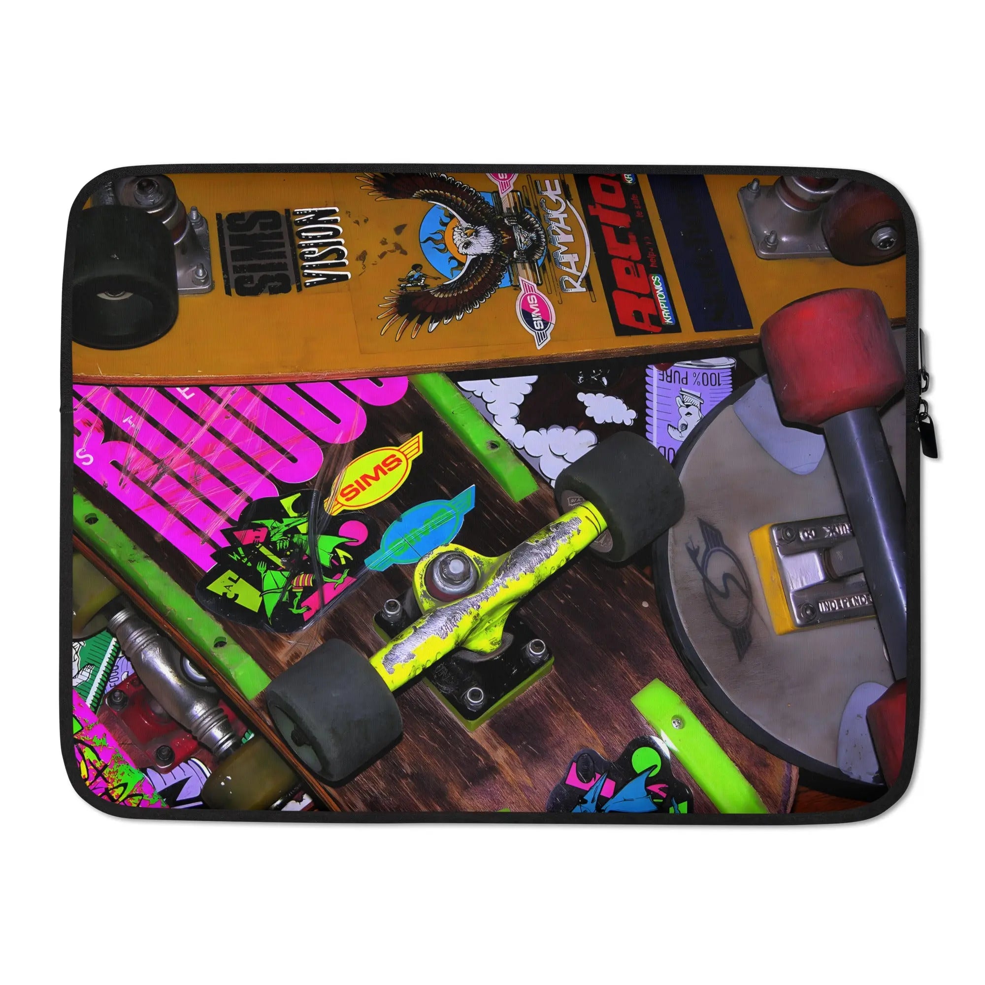 Skate Boarder Laptop Sleeve — Keep Your Gear Ready to Roll The Wishful Fish Kids