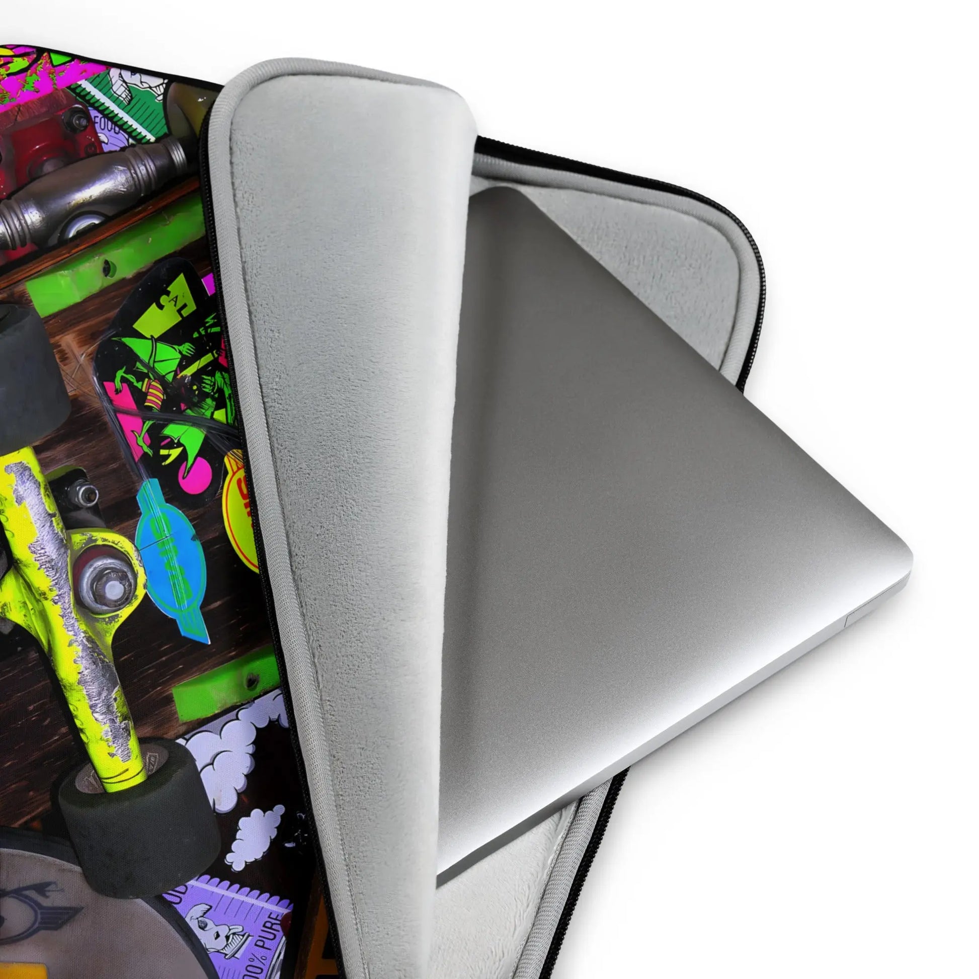 Skate Boarder Laptop Sleeve — Keep Your Gear Ready to Roll The Wishful Fish Kids