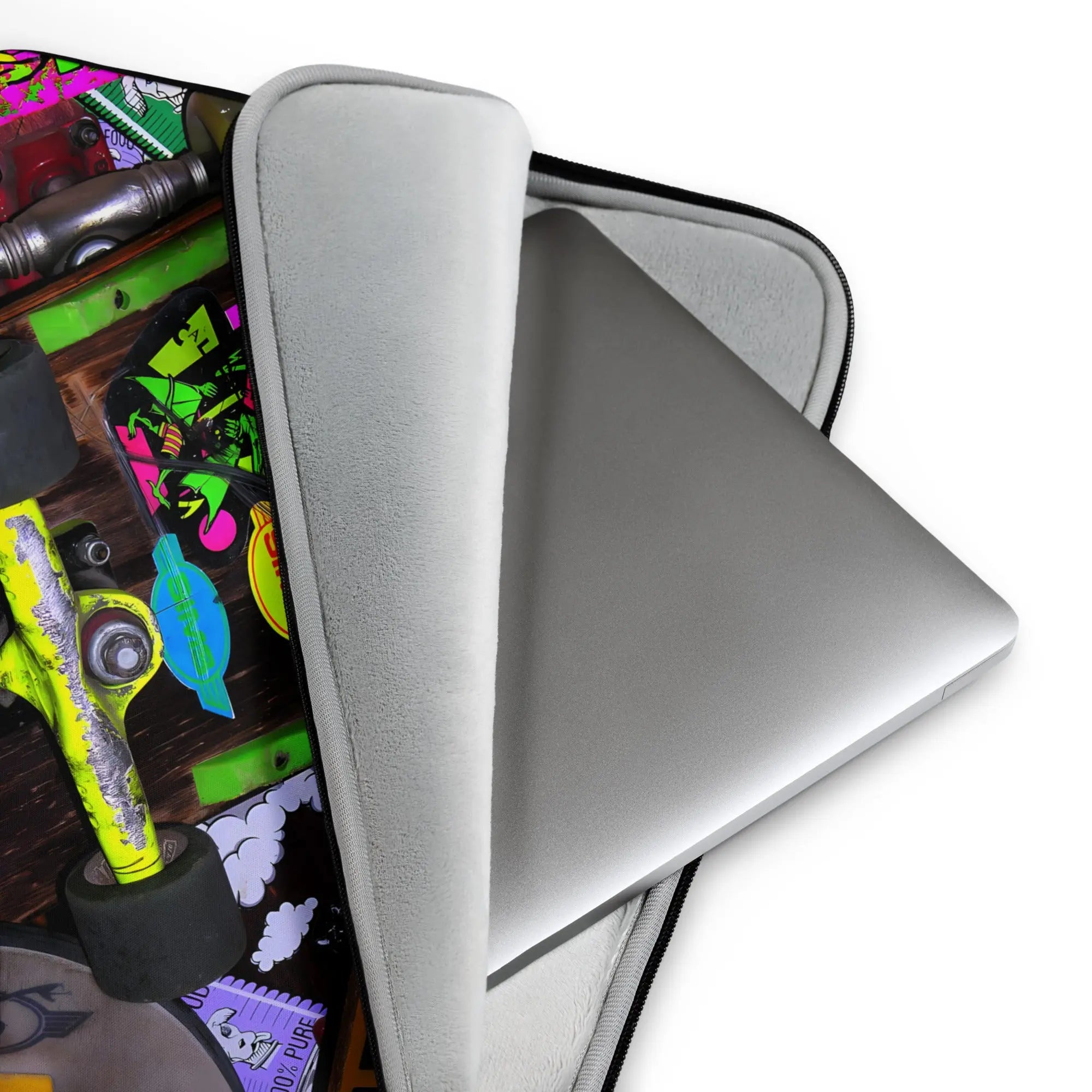 Skate Boarder Laptop Sleeve — Keep Your Gear Ready to Roll The Wishful Fish Kids