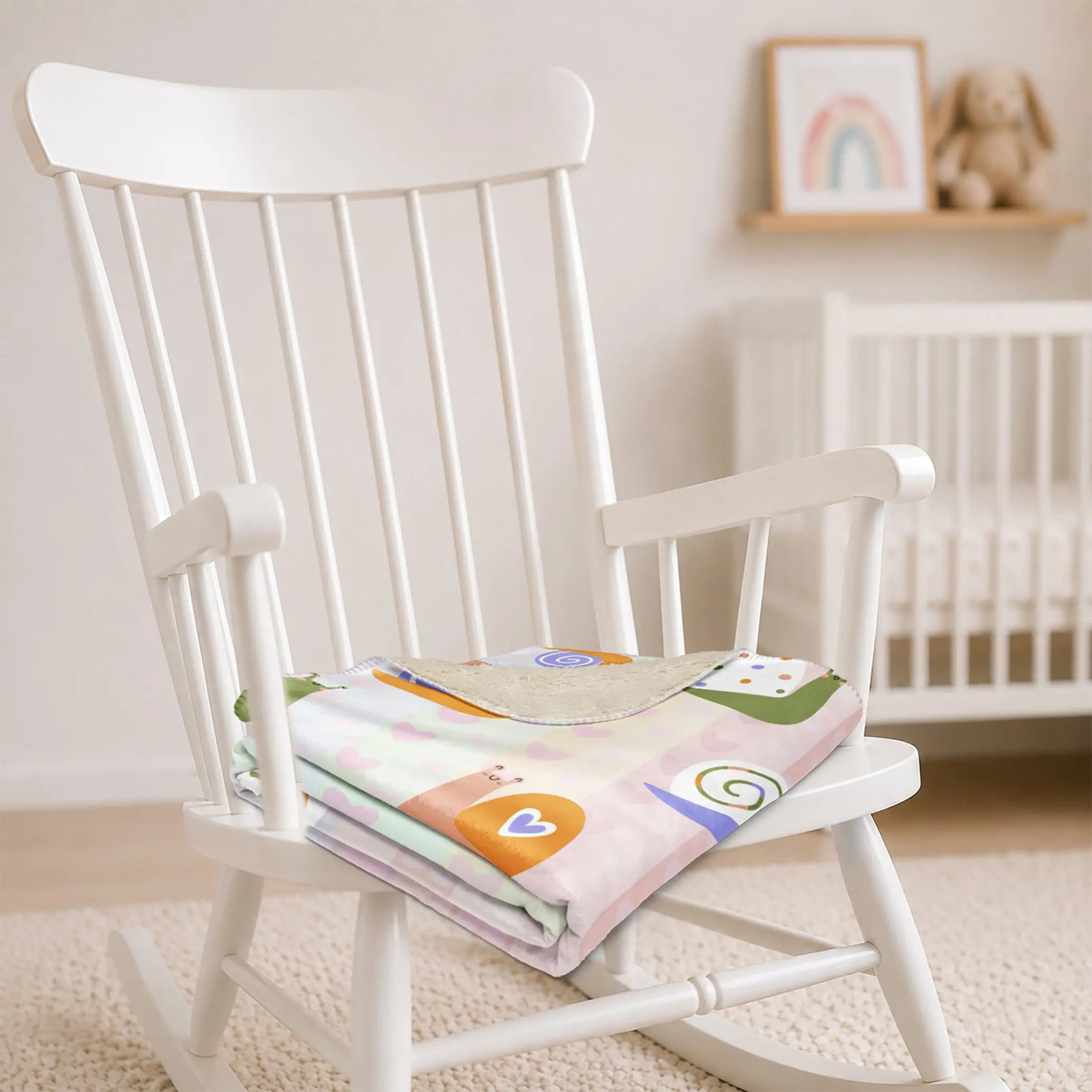 Baby Blanket Baby Snails — Cozy Comfort for Your Little One. SHOP Now at The Wishful Fish Kids