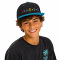 Bold Energy Cool Headwear. SHOP Now at The Wishful Fish Kids