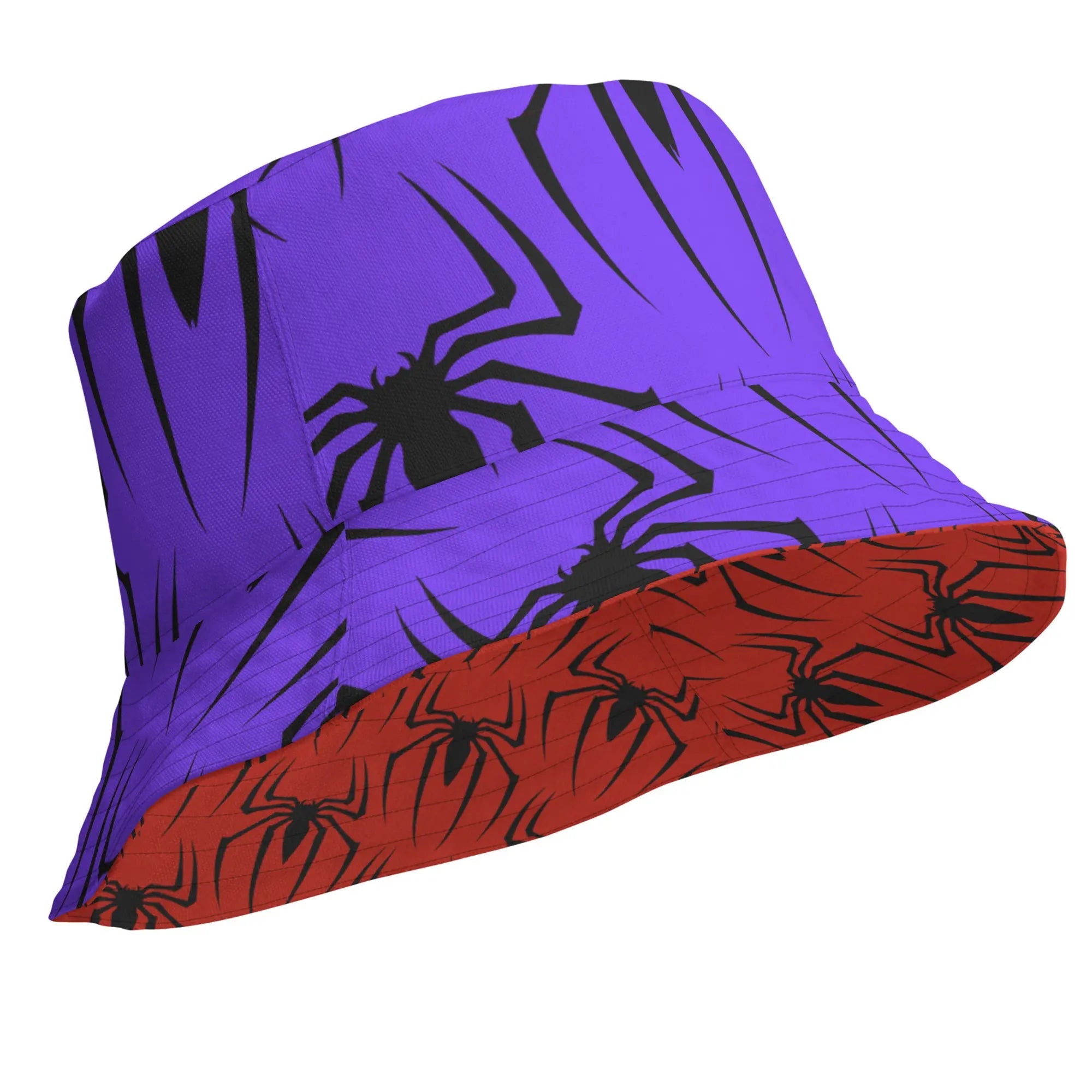 Double the Fun with a Spider Reversible Bucket Hat. SHOP Now at The Wishful Fish Kids