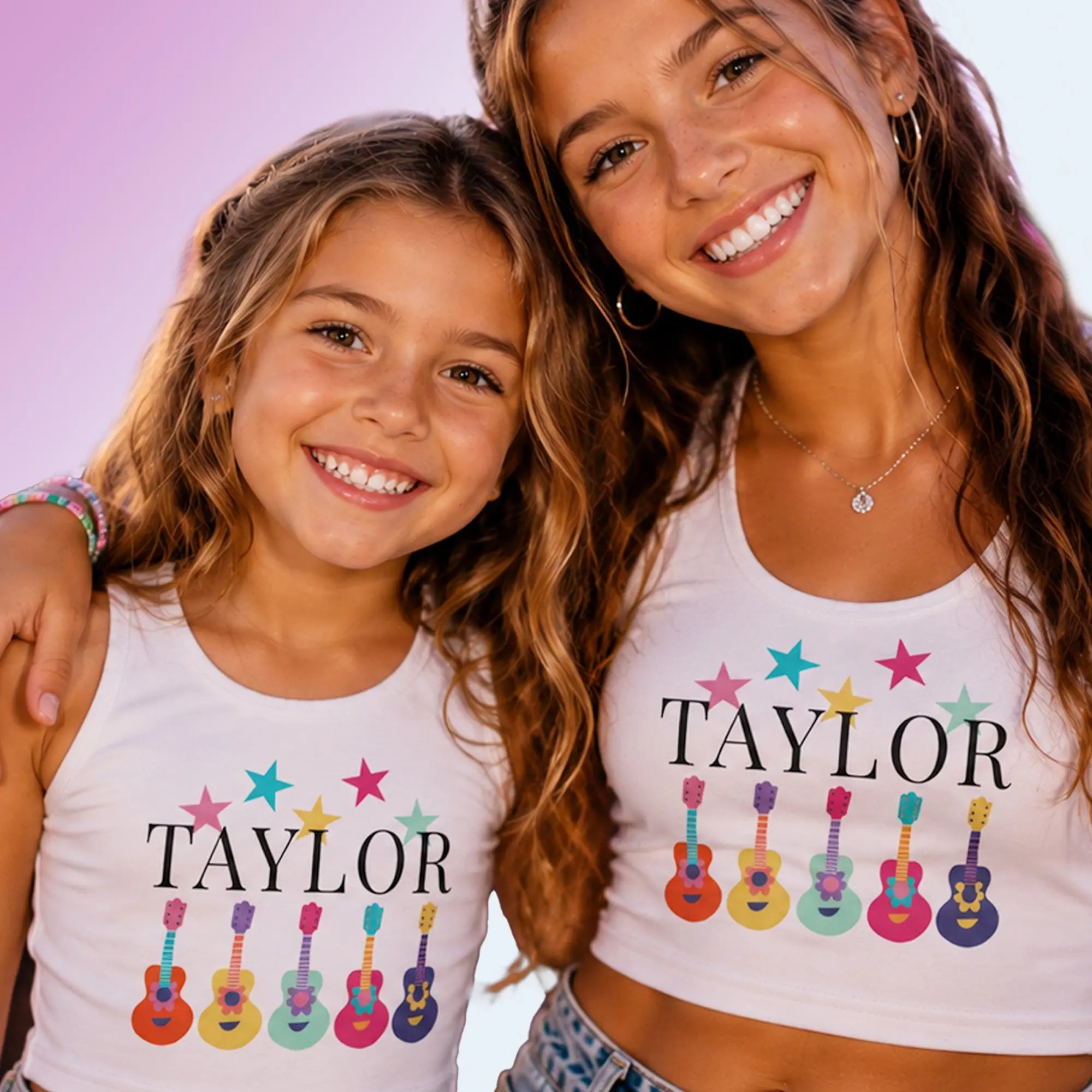 Taylor-Inspired Swiftie Fan Crop Top. SHOP Now at The Wishful Fish Kids
