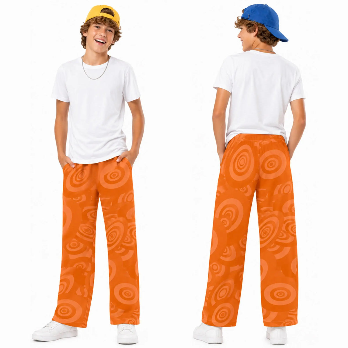 Step into style with the Swirls Wide Leg Palazzi Pants. SHOP Now at The Wishful Fish Kids