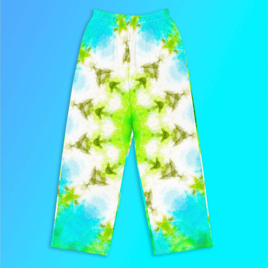 TIE DYE Unisex Wide Leg Pants - Premium Wide Leg Pants from The Wishful Fish Kids - Just $40! Shop now at The Wishful Fish Kids