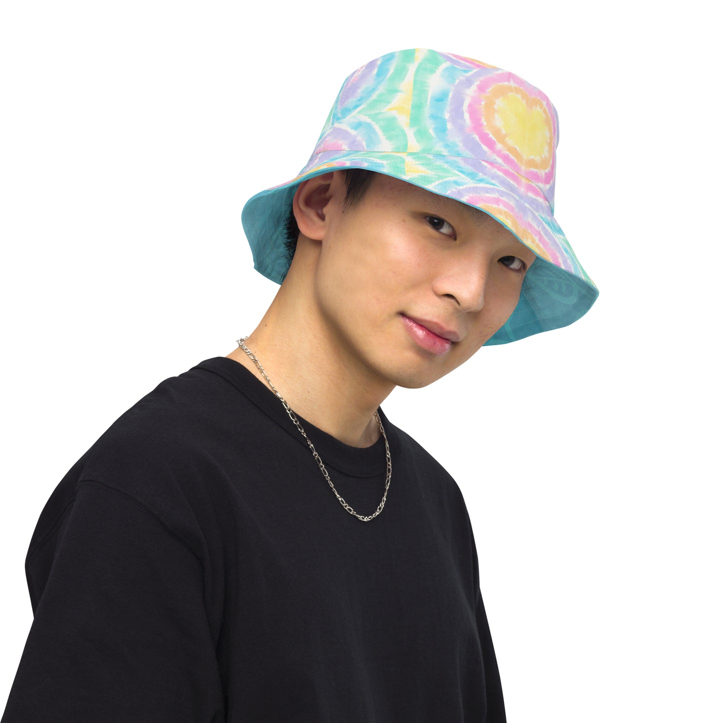 TIE-DYE Reversible Bucket Hat - Premium Bucket Hat from The Wishful Fish Kids - Just $28.50! Shop now at The Wishful Fish Kids