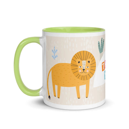 Bring a jungle roar to your thank-you moments with this playful Jungle Animals Thank You Mug! SHOP Now at The Wishful Fish KIDS