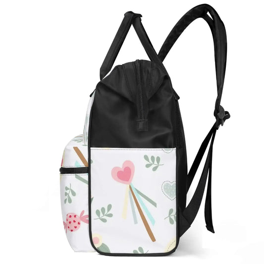 Celebrate the arrival of a new little one with our Backpack Diaper Bag. SHOP Now at The Wishful Fish KIDS