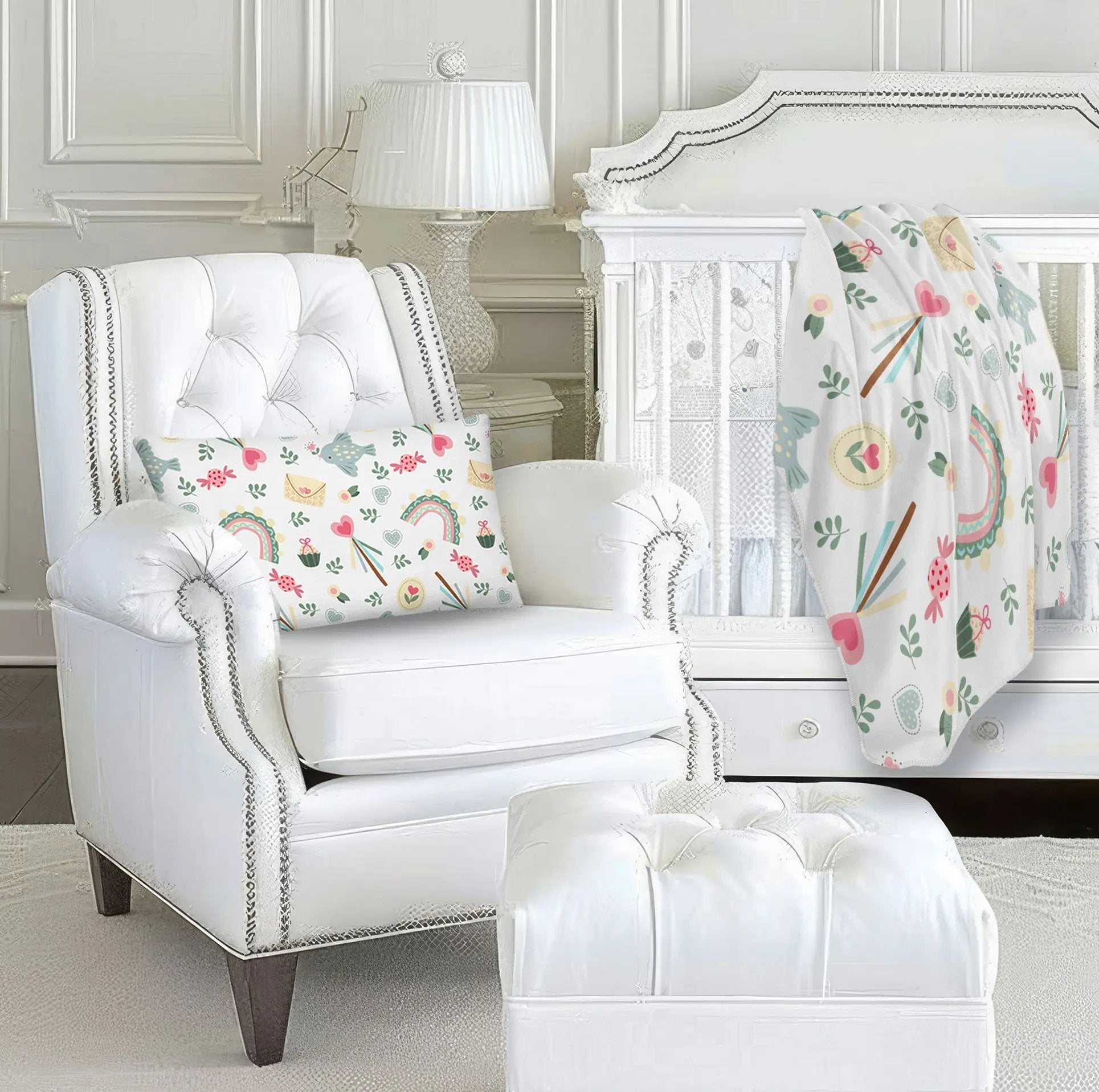 SHOP WELCOME BABY Pillows at The Wishful Fish KIDS. Add a sweet touch to your nursery room decor. These pillows also make wonderful nursery gifts.