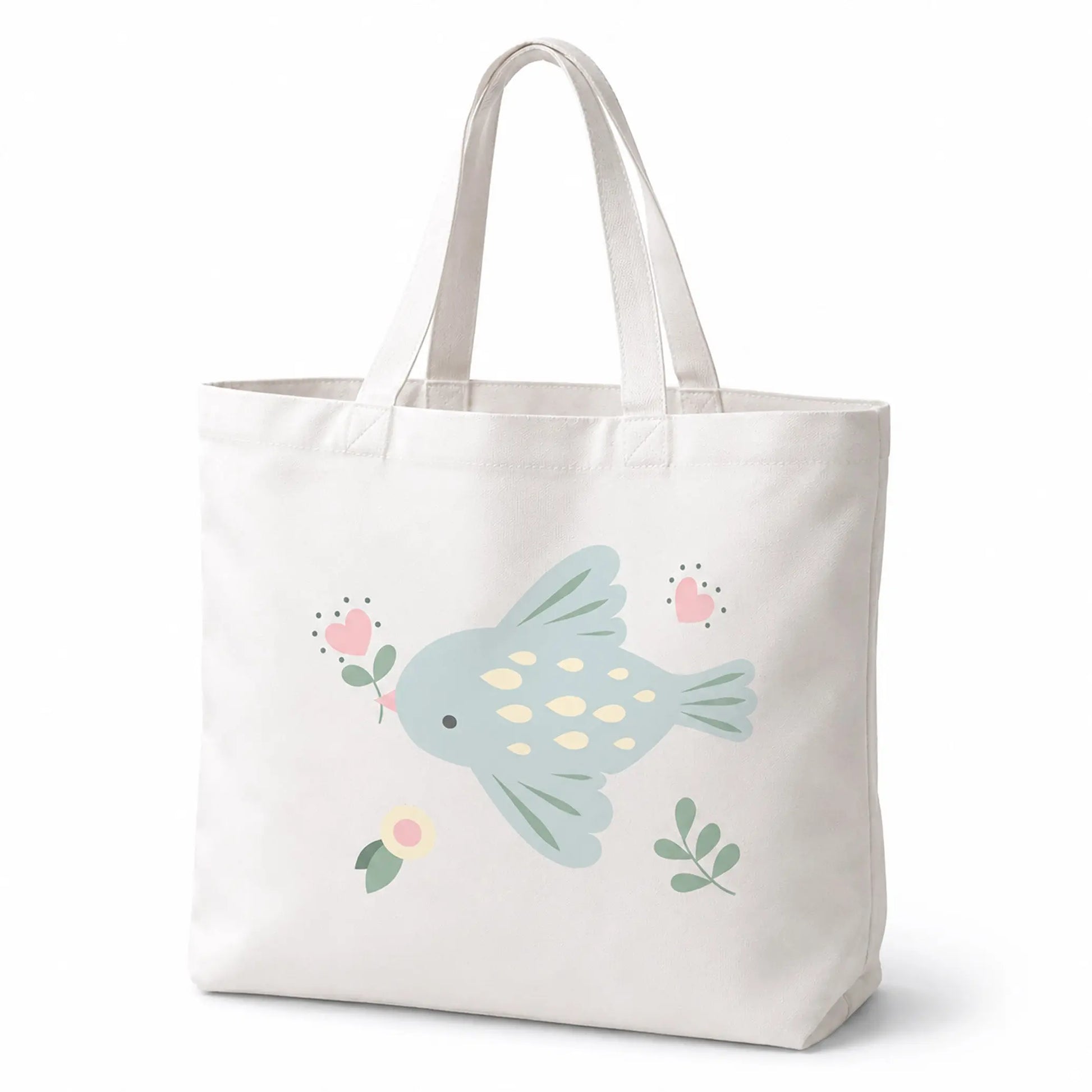 WELCOME BABY Tote Bag — A Sweet Tote for a New Baby Gift! The Wishful Fish KIDS