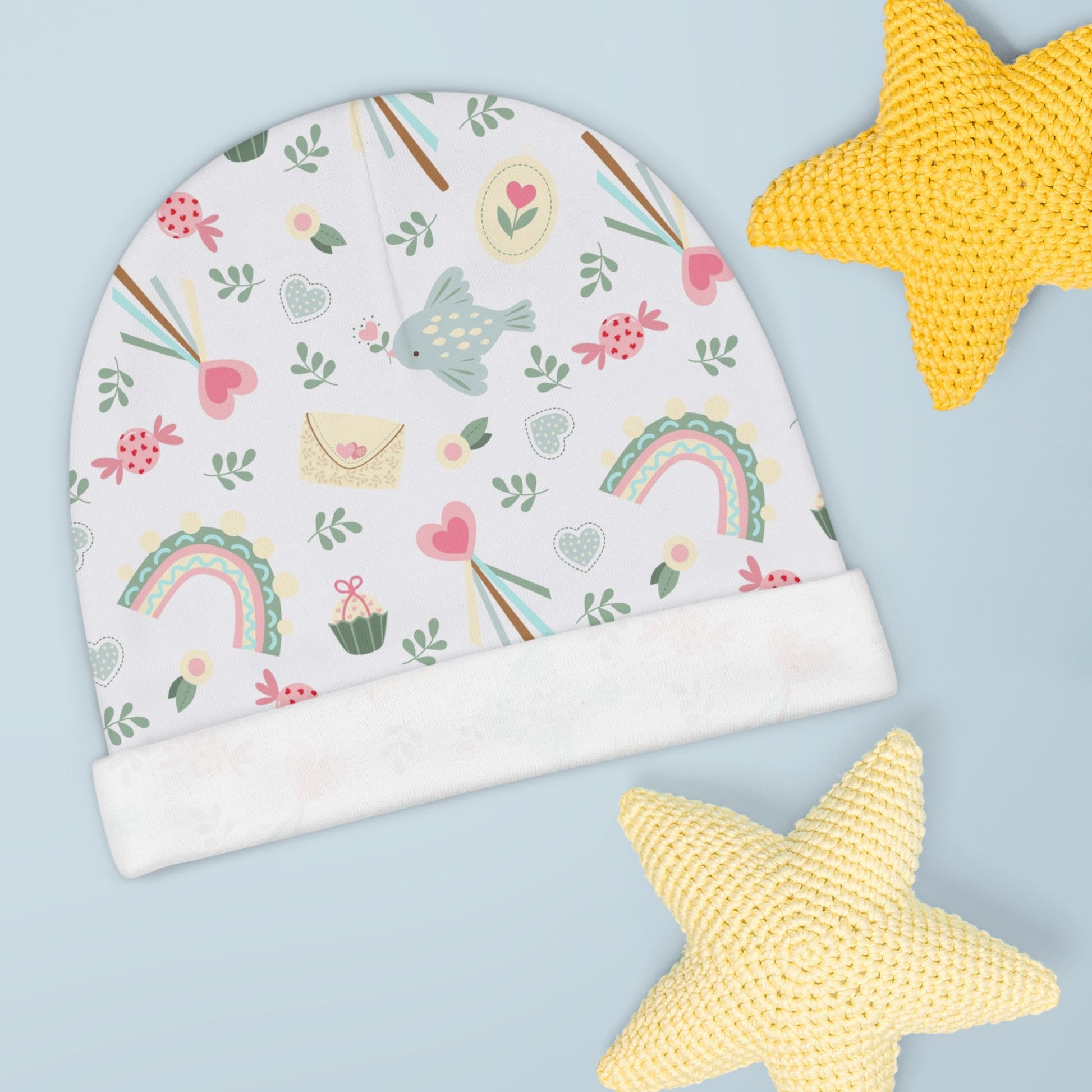 WELCOME BABY Beanie Hat - Premium Beanie from The Wishful Fish KIDS - Just $22.13! Shop now at The Wishful Fish Kids