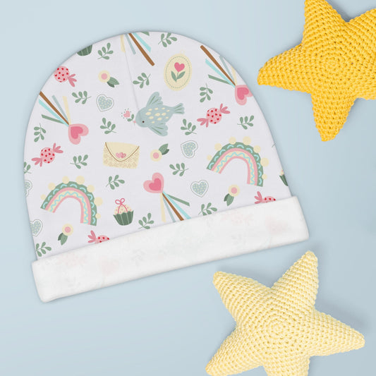 WELCOME BABY Beanie Hat - Premium Beanie from The Wishful Fish KIDS - Just $22.13! Shop now at The Wishful Fish Kids