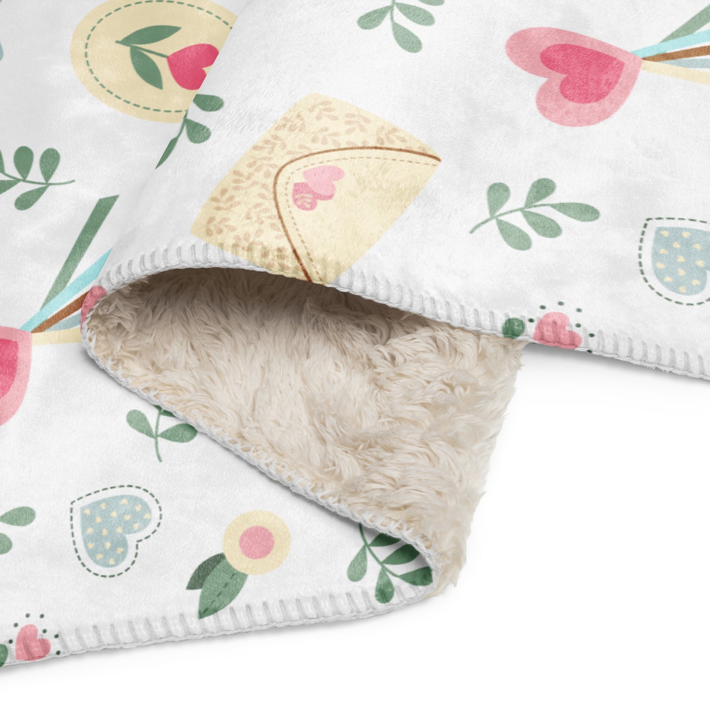 WELCOME BABY Sherpa Blanket - Premium Baby Sherpa Blanket from The Wishful Fish Kids - Just $34! Shop now at The Wishful Fish Kids