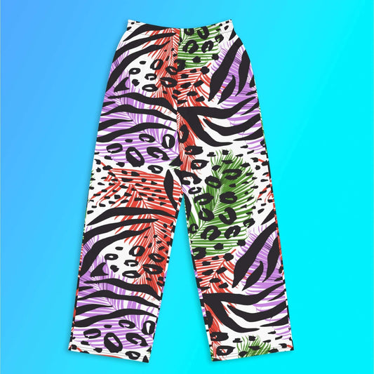 WILD ZEBRA Unisex Wide Leg Pants - Premium Wide Leg Pants from The Wishful Fish Kids - Just $40! Shop now at The Wishful Fish Kids