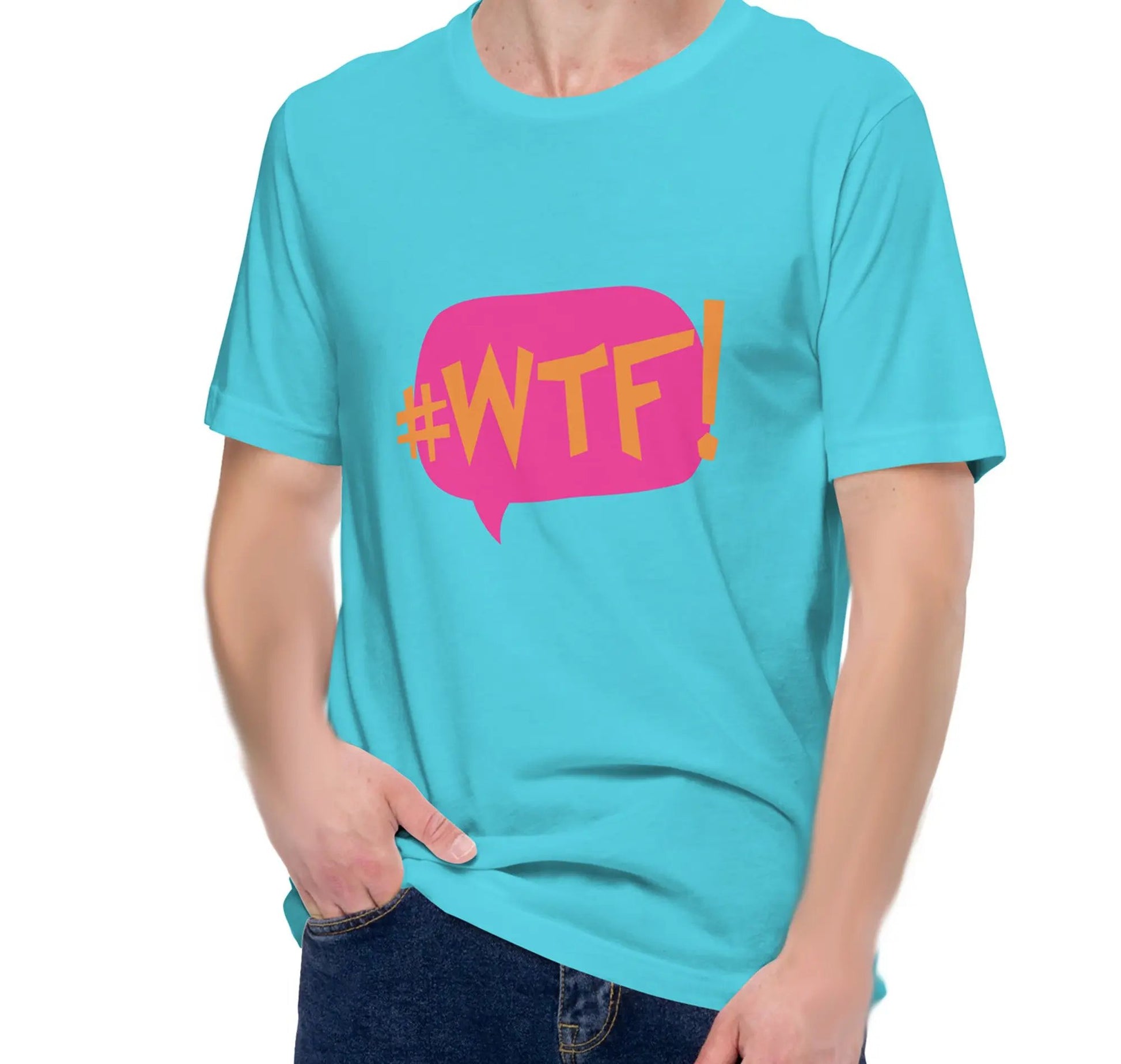 The bold #WTF! graphic practically jumps off the shirt, making it the ultimate go-to for parties, hanging with friends, or just owning your vibe in everyday life. SHOP Now at The Wishful Fish KIDS
