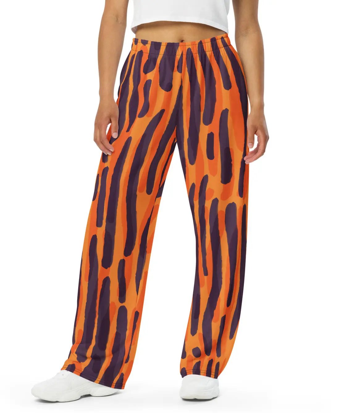 Step out in style with our Zebra Stripes Wide Leg Pants! SHOP Now at The Wishful Fish KIDS