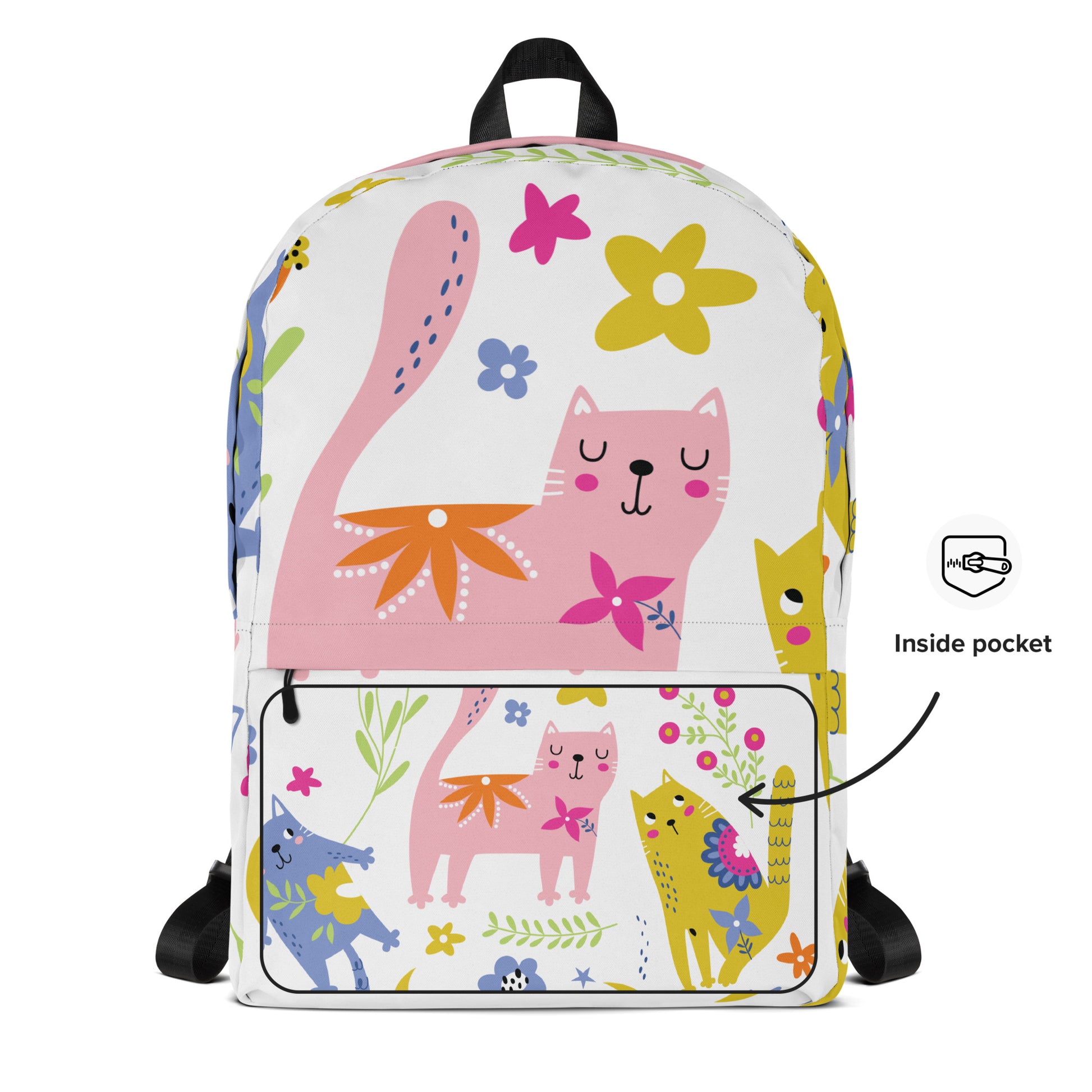 PLAYFUL KITTIES Backpack - Premium School Backpack from The Wishful Fish Kids - Just $48! Shop now at The Wishful Fish Kids