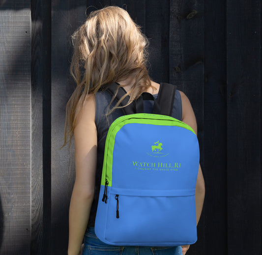 Watch Hill, RI BRASS RING Backpack – Catch the Adventure!