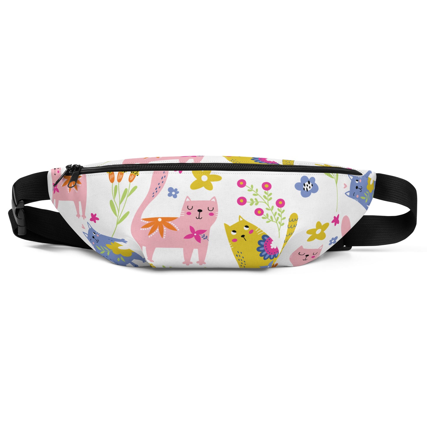 PLAYFUL KITTES Fanny Pack - Premium Fanny Pack from The Wishful Fish Kids - Just $27! Shop now at The Wishful Fish Kids