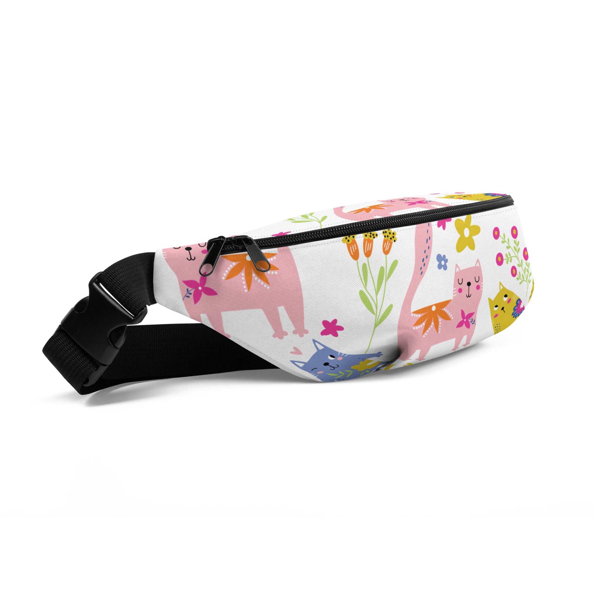 PLAYFUL KITTES Fanny Pack - Premium Fanny Pack from The Wishful Fish Kids - Just $27! Shop now at The Wishful Fish Kids