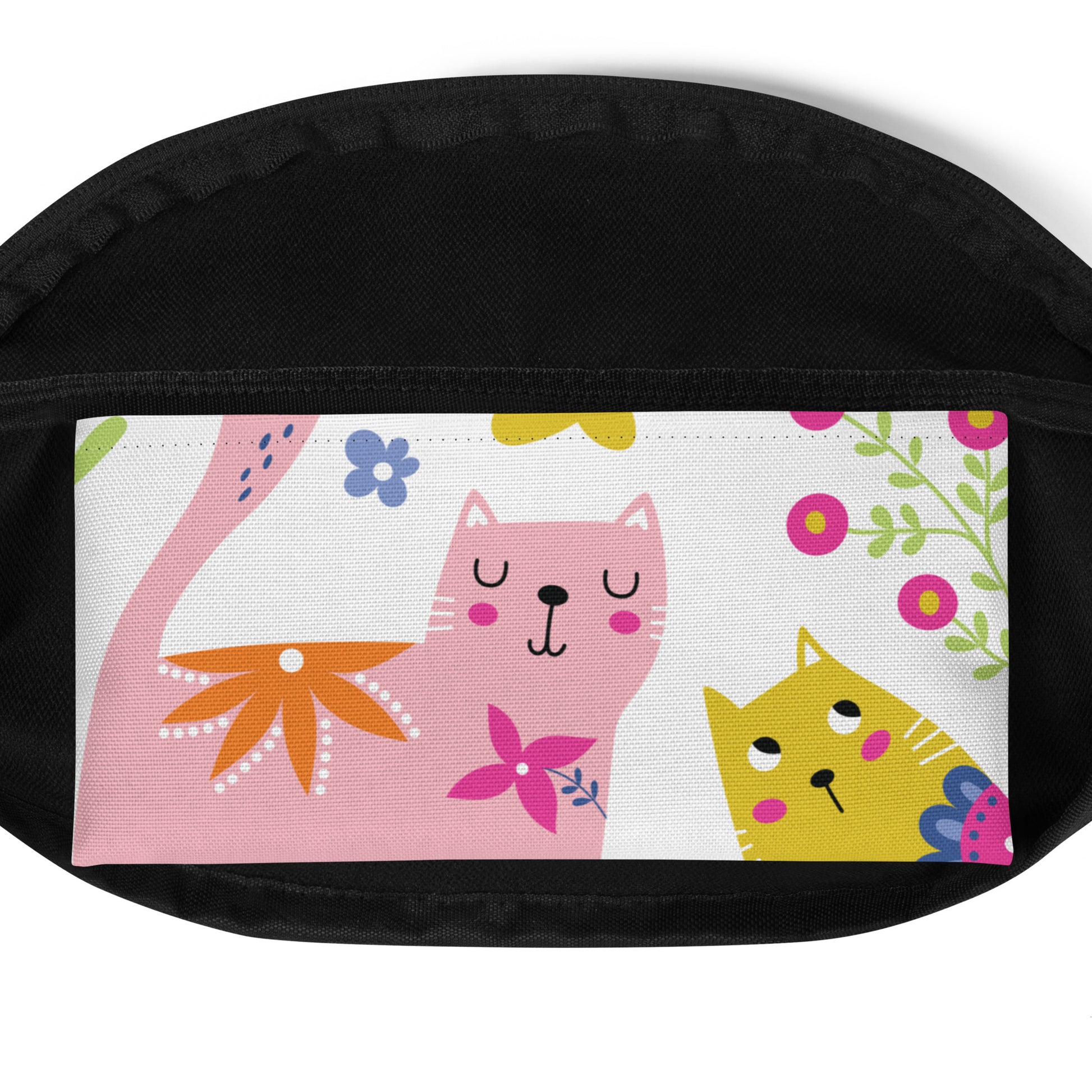 PLAYFUL KITTES Fanny Pack - Premium Fanny Pack from The Wishful Fish Kids - Just $27! Shop now at The Wishful Fish Kids