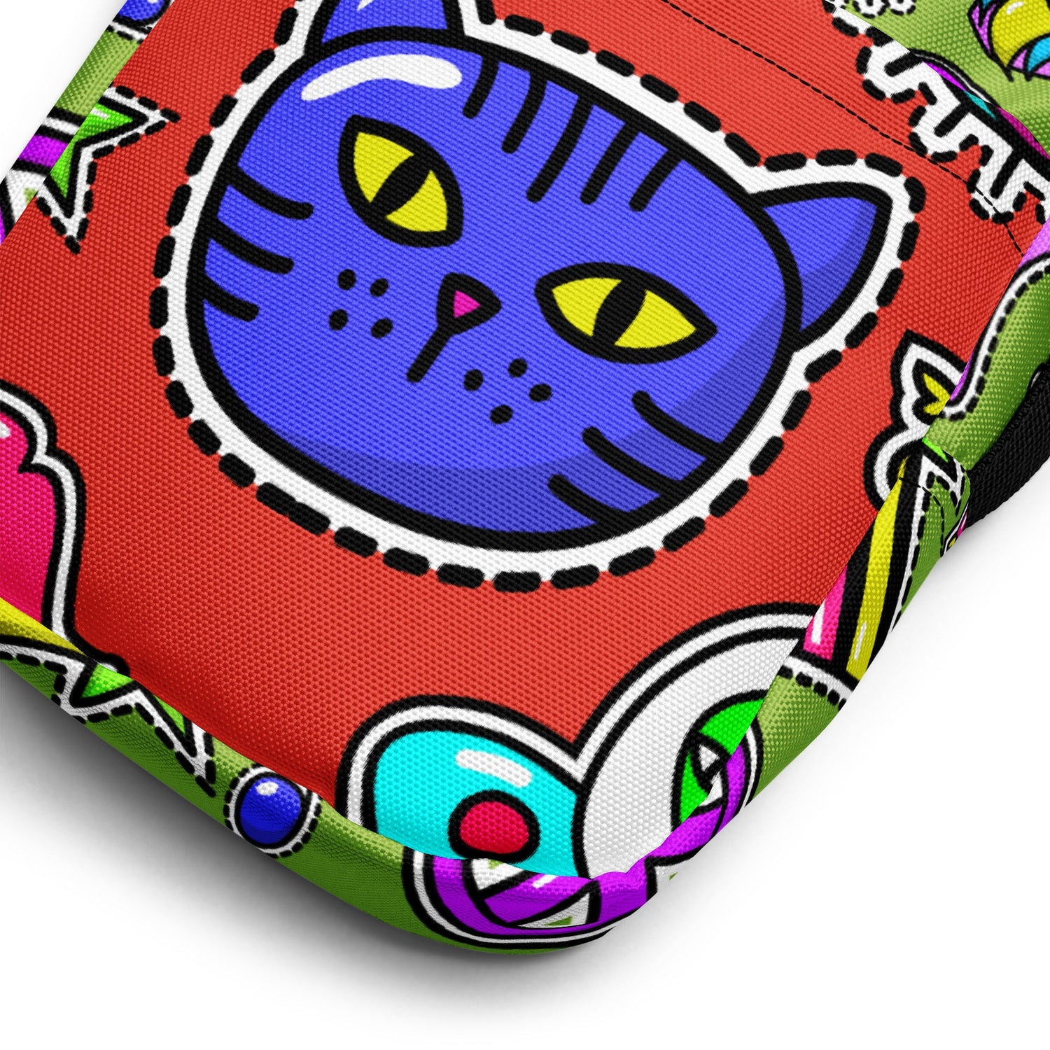 COOL CAT Crossbody Bag - Premium Crossbody Bag from The Wishful Fish Kids - Just $29! Shop now at The Wishful Fish Kids