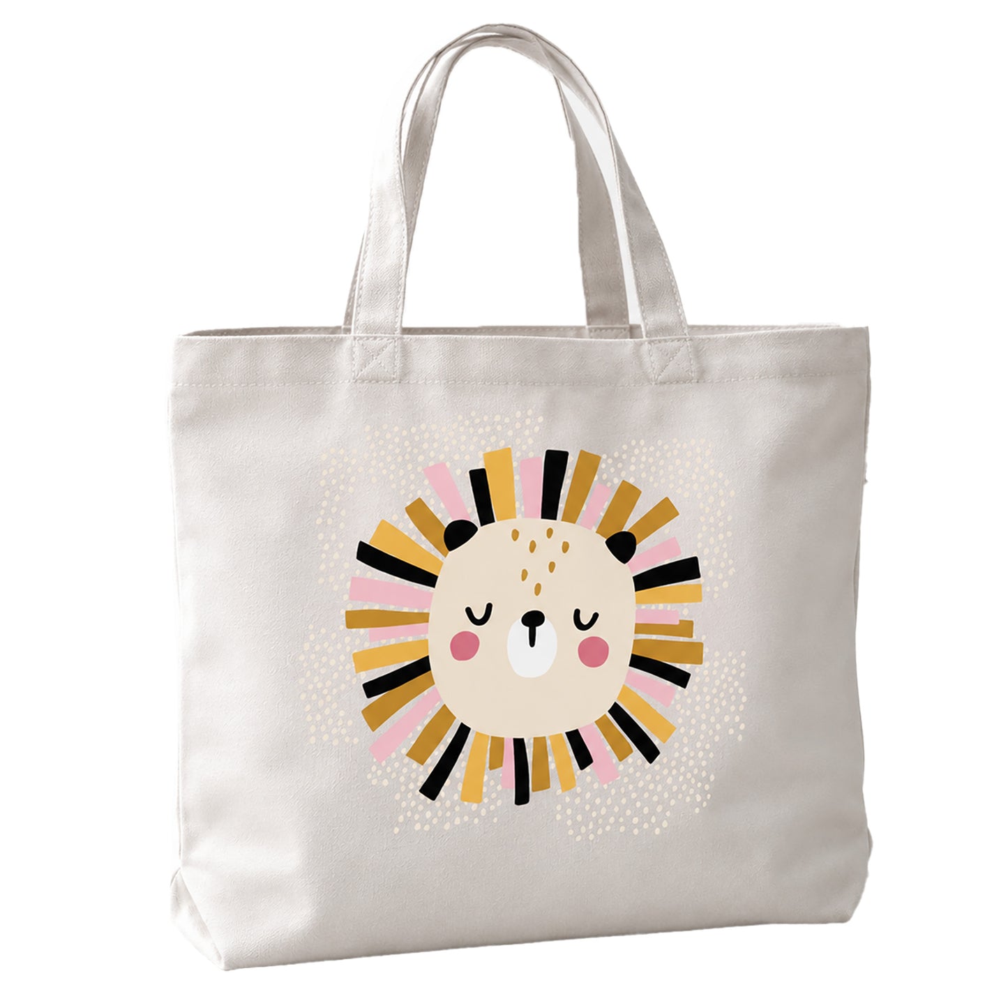 Lion Mommy Bag Tote — Sweet, Soft & Roar-Ready