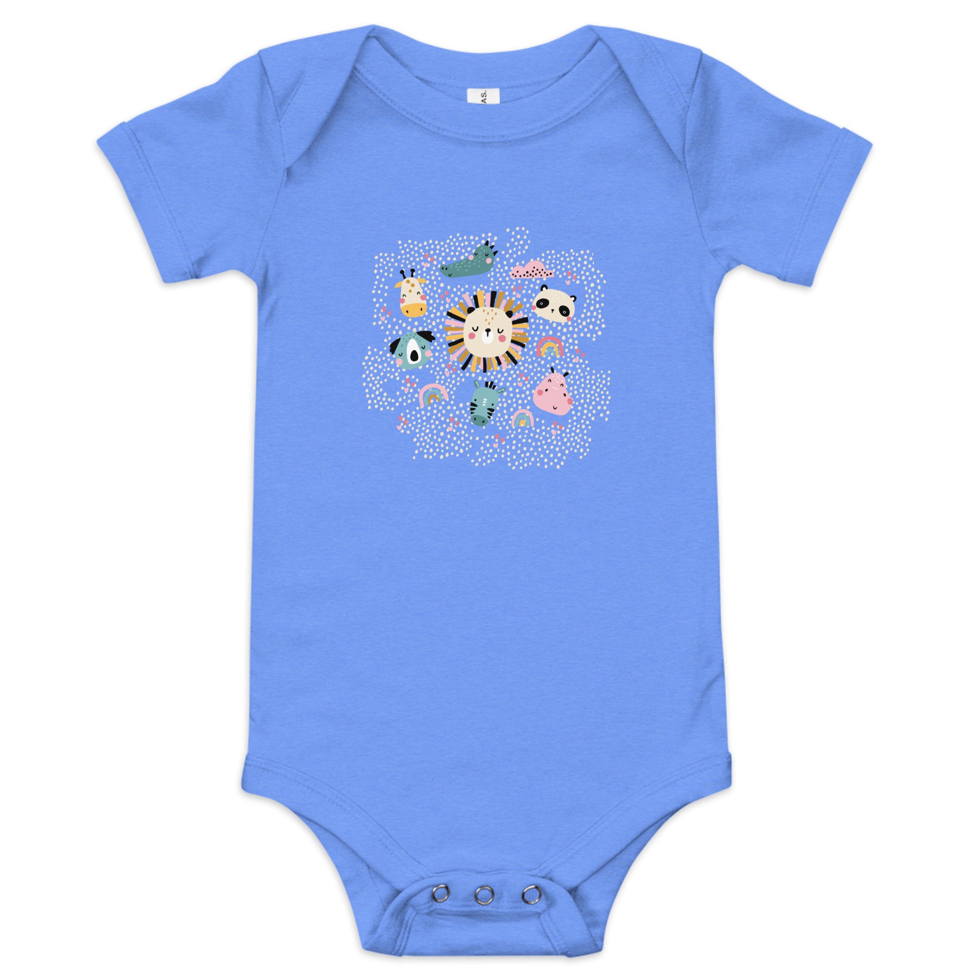 BABY ANIMALS One Piece - Premium Baby-One-Piece from The Wishful Fish Kids - Just $20! Shop now at The Wishful Fish Kids