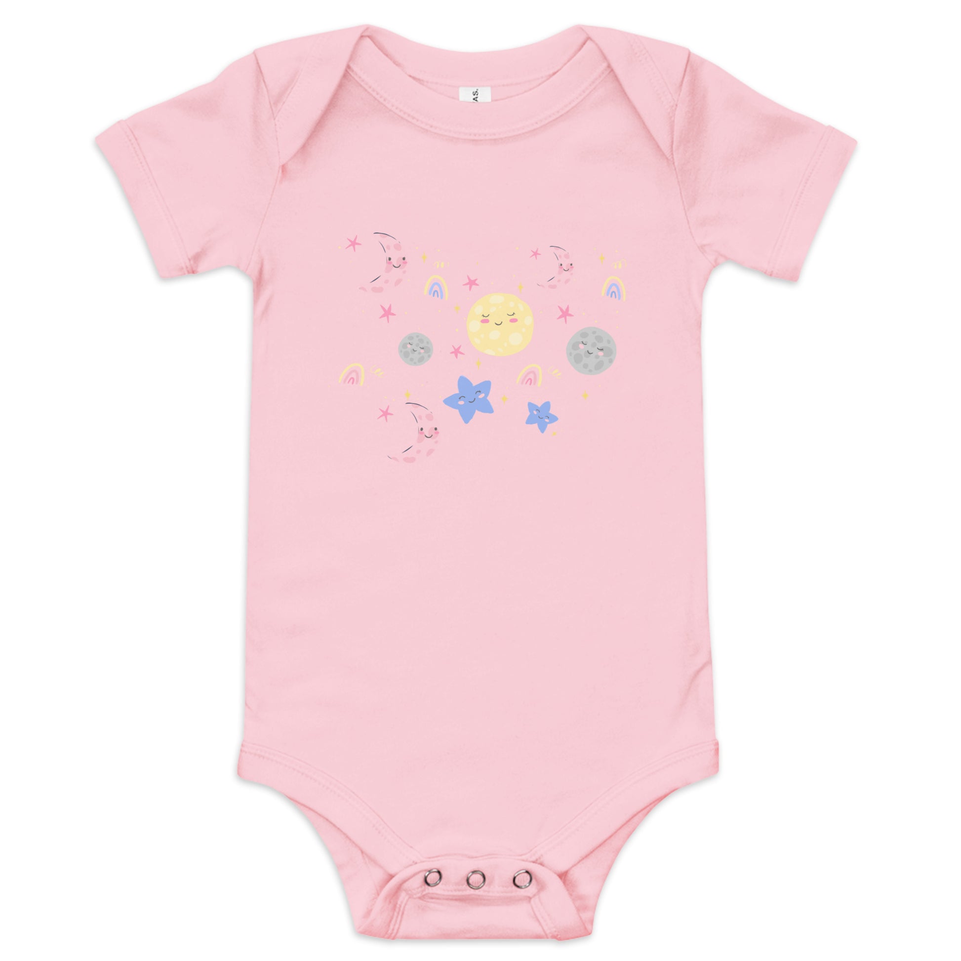 MOON & STARS One Piece - Premium Baby-One-Piece from The Wishful Fish Kids - Just $18.50! Shop now at The Wishful Fish Kids