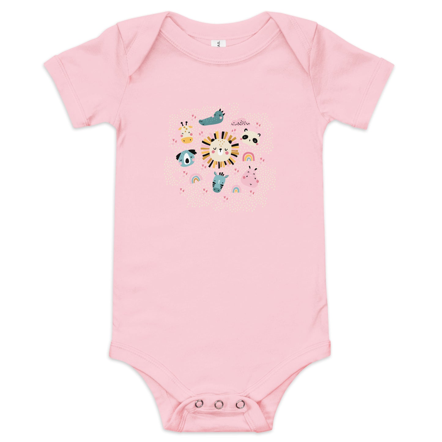 BABY ANIMALS One Piece - Premium Baby-One-Piece from The Wishful Fish Kids - Just $20! Shop now at The Wishful Fish Kids