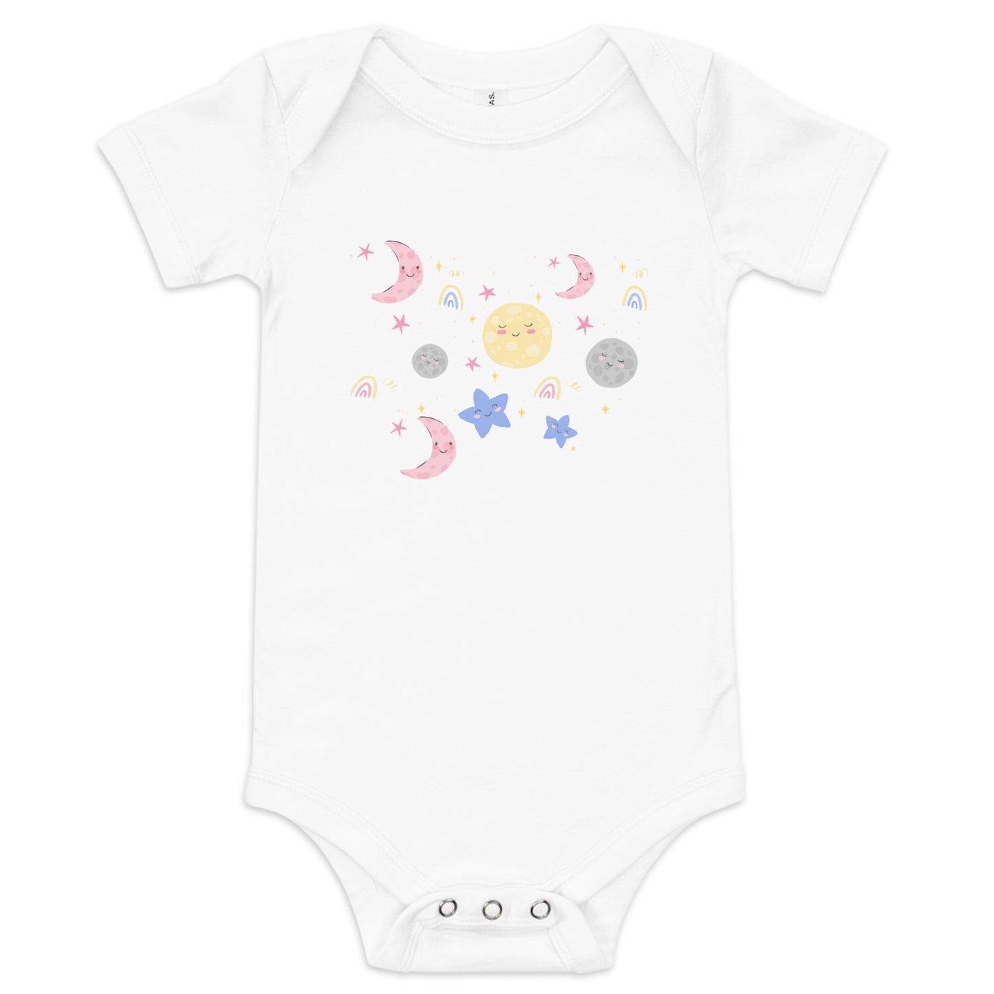 MOON & STARS One Piece - Premium Baby-One-Piece from The Wishful Fish Kids - Just $18.50! Shop now at The Wishful Fish Kids