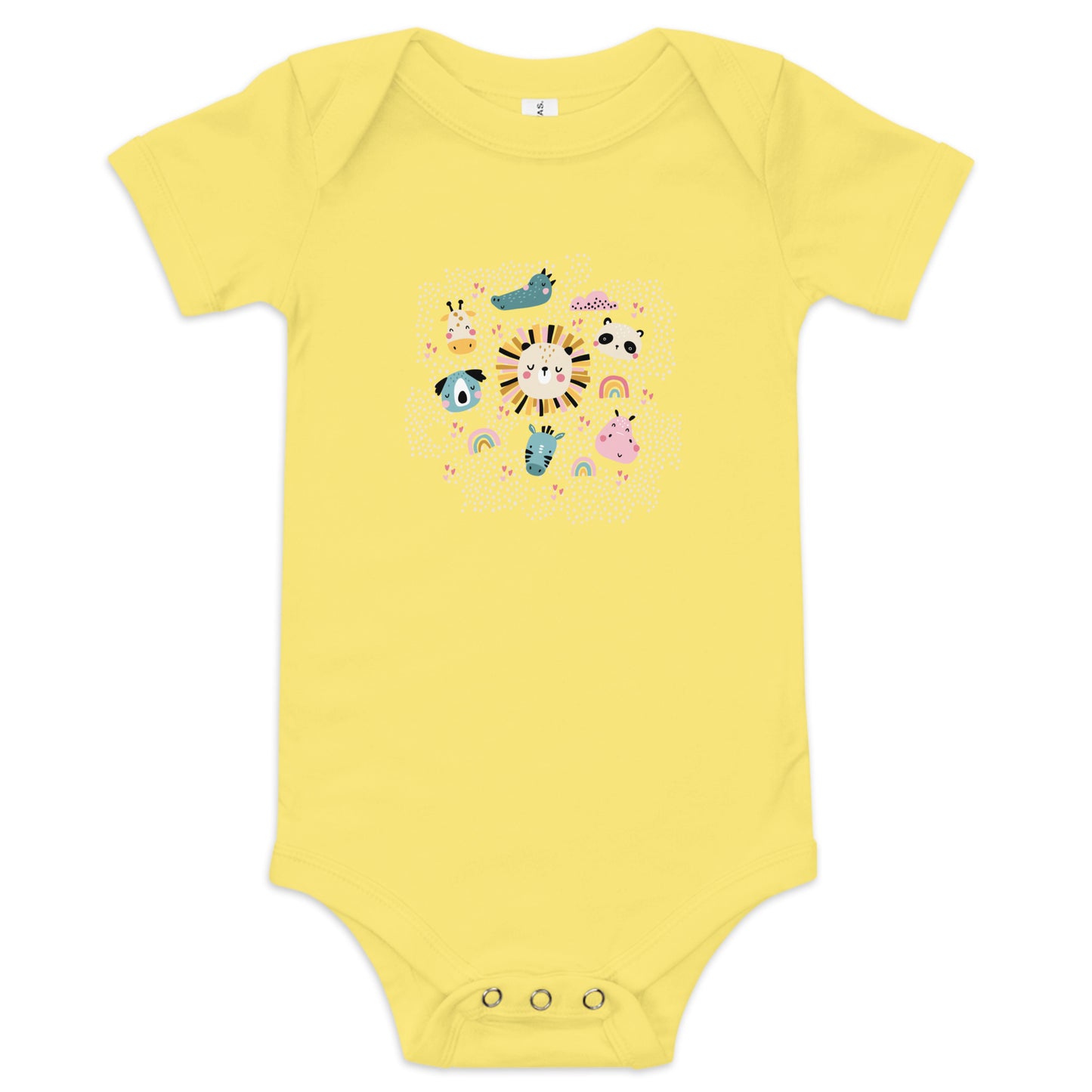 BABY ANIMALS One Piece - Premium Baby-One-Piece from The Wishful Fish Kids - Just $20! Shop now at The Wishful Fish Kids