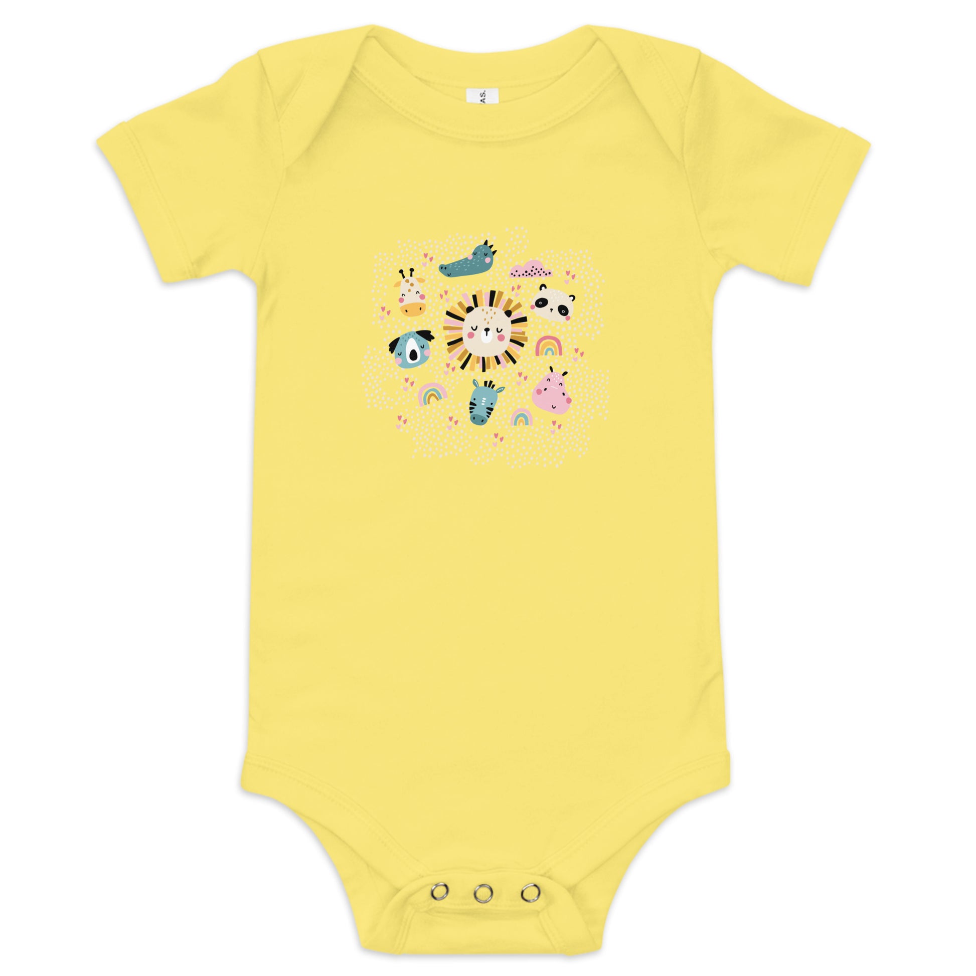 BABY ANIMALS One Piece - Premium Baby-One-Piece from The Wishful Fish Kids - Just $20! Shop now at The Wishful Fish Kids