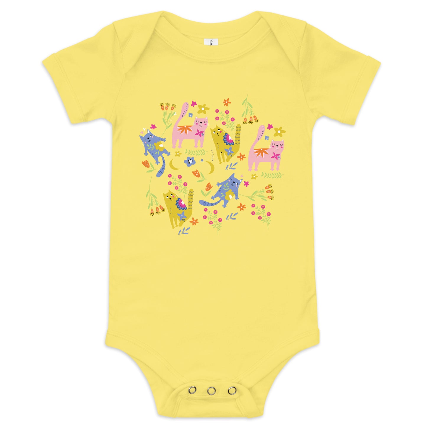 PLAYFUL KITTIES One Piece - Premium One Piece from The Wishful Fish Kids - Just $23! Shop now at The Wishful Fish Kids