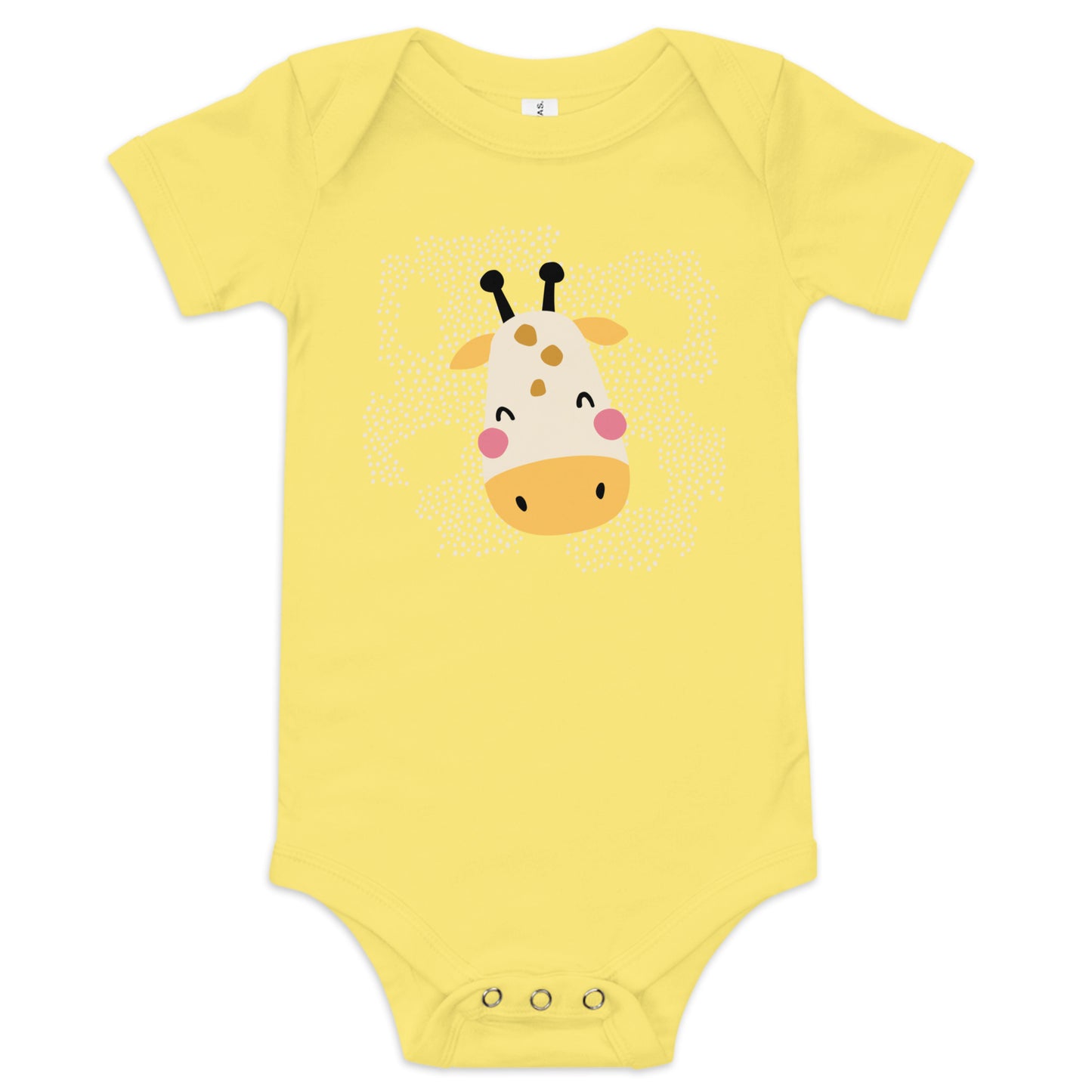 CUTE BABY GIRAFFE One Piece - Premium One Piece from The Wishful Fish Kids - Just $24! Shop now at The Wishful Fish Kids